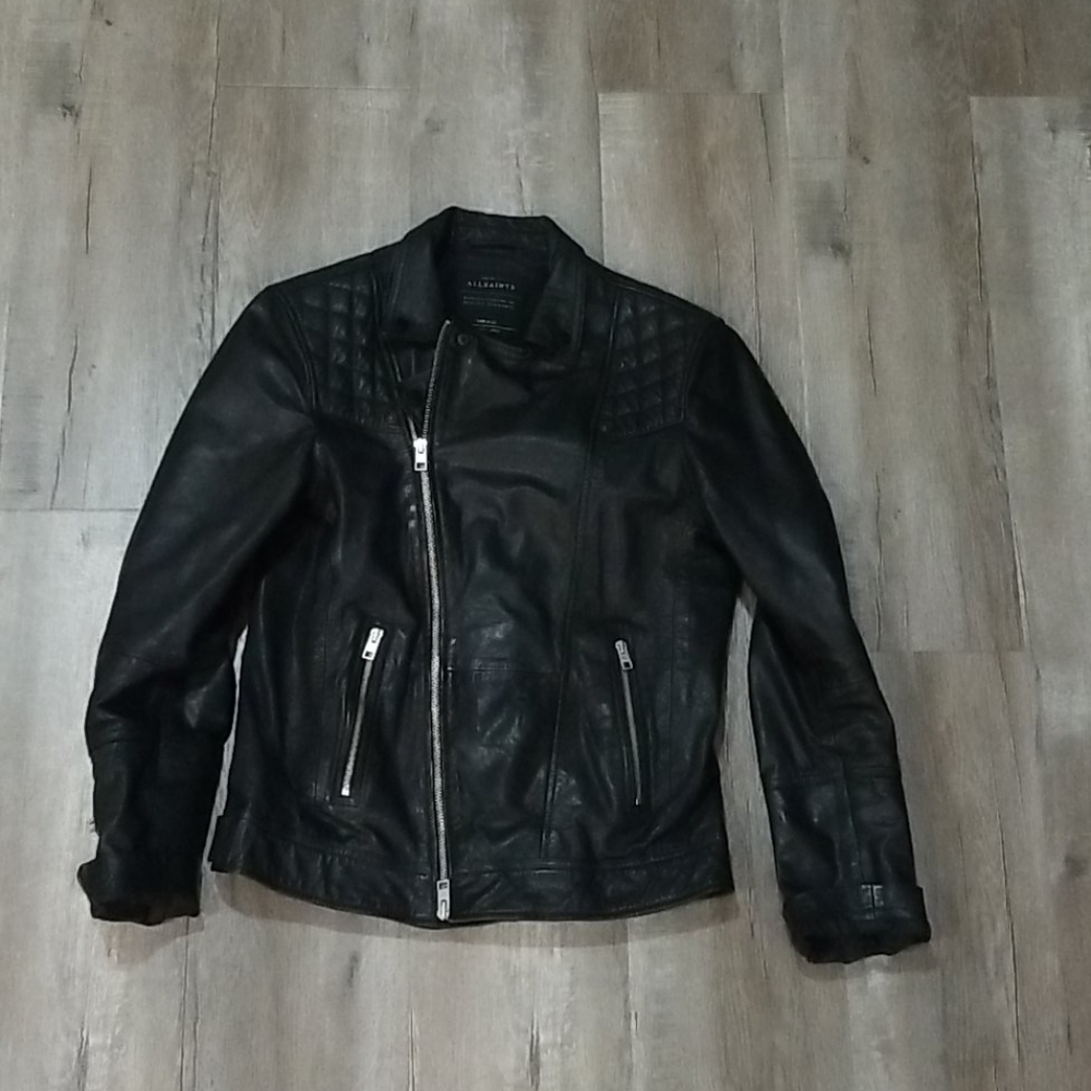 Mens leather jacket